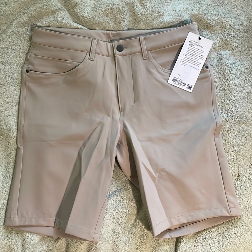 NEW ABC Slim Short 9” *Glyde Lululemon Men Shorts (tags on)